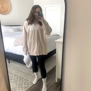 Beige North Face hoodie - Men’s XL